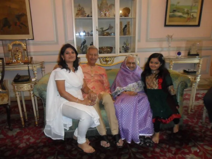 – In the esteemed presence of Late Shri S.K. Birla & Late Smt. Sarla Birla at Birla Park