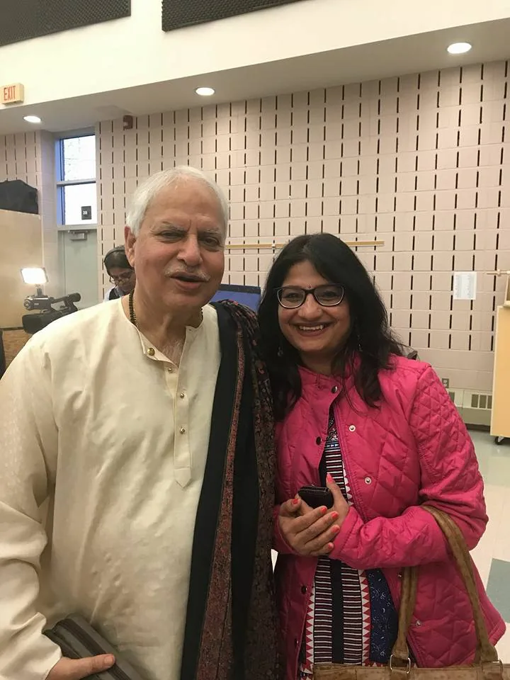 With Late Pandit Rajan Mishra ji